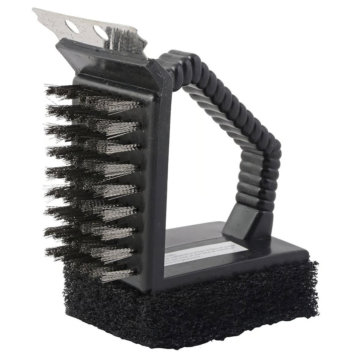 CEPILLO PARA PARRILLA 3 EN 1 LIMPIADOR